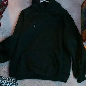 black hoodie